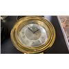 Image 2 : WEEMS & PLATH BRASS SHIPS BELL & DECORATIVE BRASS COLORED COVER, DINNER GONG FOR NAVAL OFFICERS