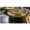 Image 4 : WEEMS & PLATH BRASS SHIPS BELL & DECORATIVE BRASS COLORED COVER, DINNER GONG FOR NAVAL OFFICERS
