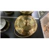 Image 5 : WEEMS & PLATH BRASS SHIPS BELL & DECORATIVE BRASS COLORED COVER, DINNER GONG FOR NAVAL OFFICERS