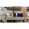 Image 2 : 6 SHELVES OF ASSORTED VINTAGE LANTERN LENSE