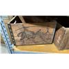 Image 2 : ASSORTED VINTAGE WOODEN CRATES & SPAE-NAUR HARDWARE SORTER