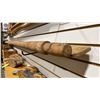Image 2 : PAIR OF VINTAGE SINGLE WOOD SHIP OARS APPROX 10' 11"