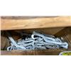 Image 2 : WOODEN CRATE OF VINTAGE ELKHART BRASS SPANNER WRENCHES