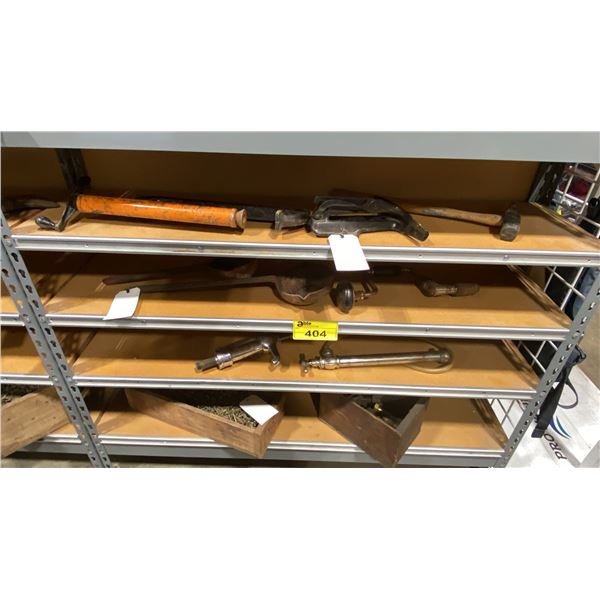 VINTAGE HAND TOOLS, MARINE PARTS & HARDWARE