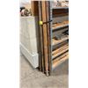 Image 2 : 4 ASSORTED SINGLE WOOD VINTAGE OARS