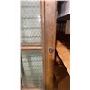 Image 3 : 2 BRASS VINTAGE SHIPS GALLEY SWING DOORS EACH MEASURES APPROX 2' X 7'