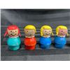 Image 4 : FISHER-PRICE LITTLE PEOPLE LOT - COMPLETE WOODEN LITTLE PEOPLE OLD (INTERNAL REFERENCE: C)