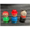 Image 6 : FISHER-PRICE LITTLE PEOPLE LOT - COMPLETE WOODEN LITTLE PEOPLE OLD (INTERNAL REFERENCE: C)