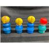 Image 5 : FISHER-PRICE LITTLE PEOPLE LOT - MORE COMPLETE WOODEN LITTLE PEOPLE OLD (INTERNAL REFERENCE: D)