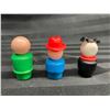 Image 7 : FISHER-PRICE LITTLE PEOPLE LOT - MORE COMPLETE WOODEN LITTLE PEOPLE OLD (INTERNAL REFERENCE: D)