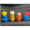 Image 7 : FISHER-PRICE LITTLE PEOPLE LOT - WOODEN BOTTOM PLASTIC HEAD LITTLE PEOPLE! (INTERNAL REFERENCE: B)