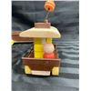 Image 11 : FISHER-PRICE LITTLE PEOPLE LOT - VERY OLD WOODEN TRAIN (INTERNAL REFERENCE: W)