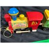 Image 2 : FISHER-PRICE LITTLE PEOPLE LOT - CIRCUS TRAIN (INTERNAL REFERENCE: DD)