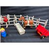 Image 4 : FISHER-PRICE LITTLE PEOPLE LOT - FARM LOT #2 (INTERNAL REFERENCE: L)