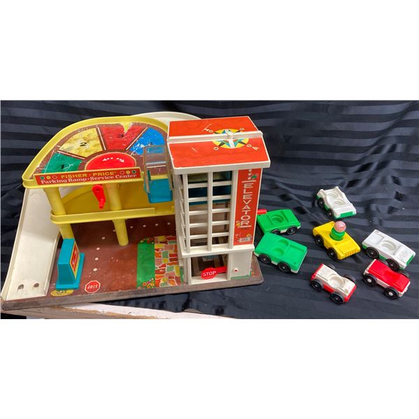 FISHER-PRICE LITTLE PEOPLE LOT - CAR ELEVATOR #2 (INTERNAL REFERENCE: Z)