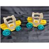 Image 7 : FISHER-PRICE LITTLE PEOPLE LOT - KING/CARRIAGE (INTERNAL REFERENCE: N)