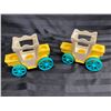 Image 8 : FISHER-PRICE LITTLE PEOPLE LOT - KING/CARRIAGE (INTERNAL REFERENCE: N)