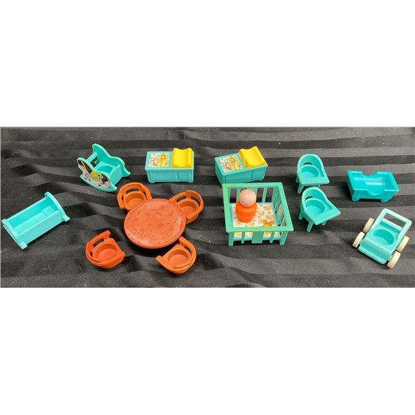 FISHER-PRICE LITTLE PEOPLE LOT - NURSERY LOT #3 (INTERNAL REFERENCE: V)