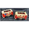 Image 1 : FISHER-PRICE LITTLE PEOPLE LOT - MINI BUSES (INTERNAL REFERENCE: BB)
