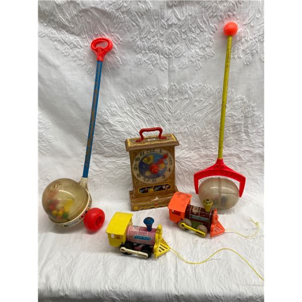 FISHER-PRICE TOYS -  POPCORN PUSHERS AND MORE (INTERNAL REFERENCE: EE)