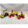Image 1 : FISHER-PRICE TOYS -  PULL TOYS AND OLD MOTHER HUBBARD (INTERNAL REFERENCE: FF)