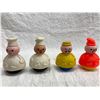 Image 2 : FISHER-PRICE TOYS - 1970S ROLY POLY THREE MEN IN A TUB AND HUMPTY DUMPTY (INTERNAL REFERENCE: GG)