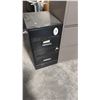 Image 2 : DARK GREY 5DR LATERAL FILE CABINET AND BLACK 2DR FILE CABINET