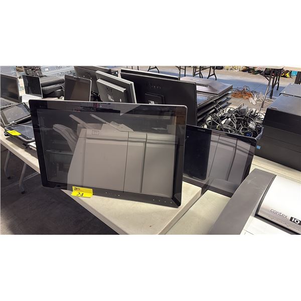 1 VIEWSONIC AND 2 SAMSUNG DISPLAYS