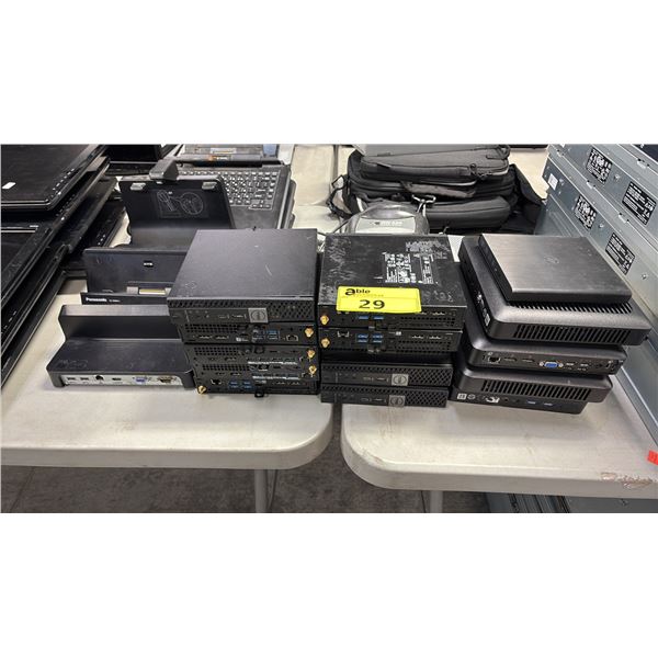 14 MICRO COMPUTERS AND MISC ELECTRONICS - NO HDD