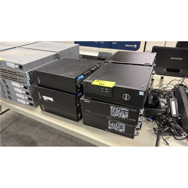 11 DELL DESKTOP COMPUTERS - NO HDD