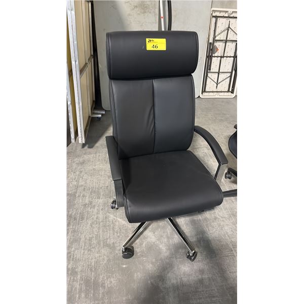 JUPITER HYPNOS BLACK HIGH-BACK TILTER CHAIR