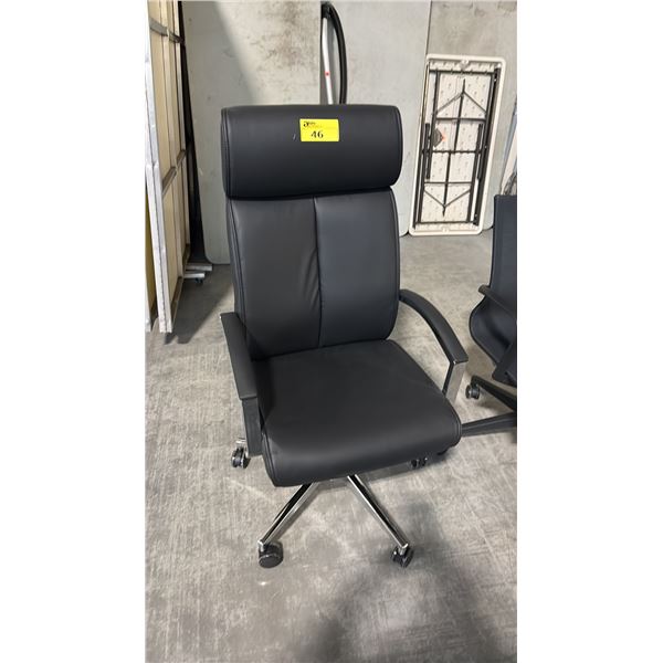 JUPITER HYPNOS BLACK HIGH-BACK TILTER CHAIR