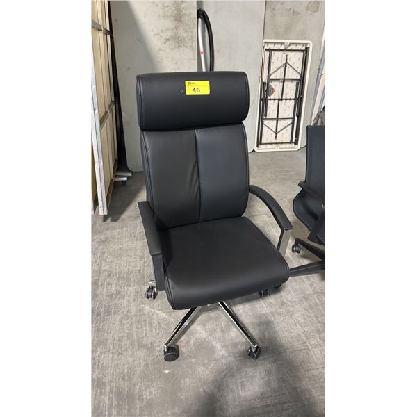 JUPITER HYPNOS BLACK HIGH-BACK TILTER CHAIR