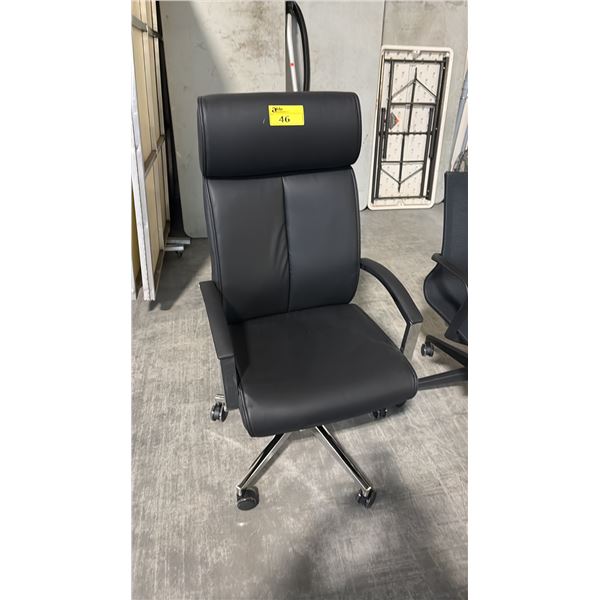JUPITER HYPNOS BLACK HIGH-BACK TILTER CHAIR