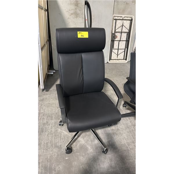 JUPITER HYPNOS BLACK HIGH-BACK TILTER CHAIR
