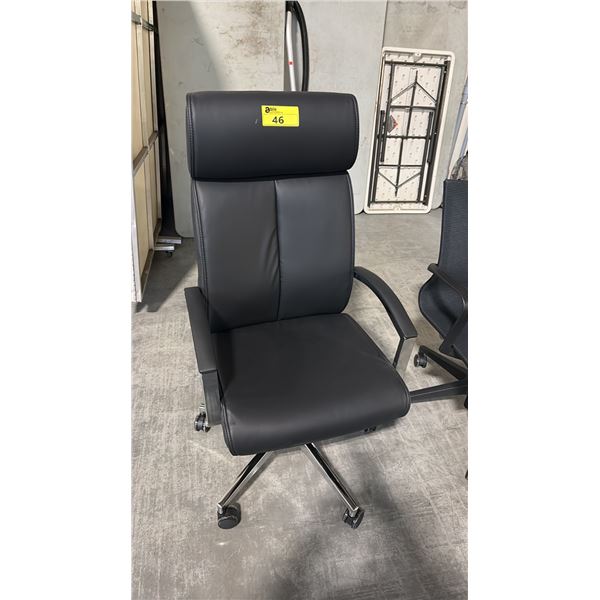 JUPITER HYPNOS BLACK HIGH-BACK TILTER CHAIR