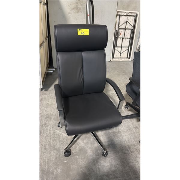 JUPITER HYPNOS BLACK HIGH-BACK TILTER CHAIR