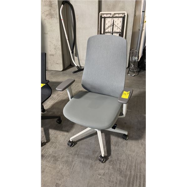 GREY DEMETER MID-BACK TASK CHAIR