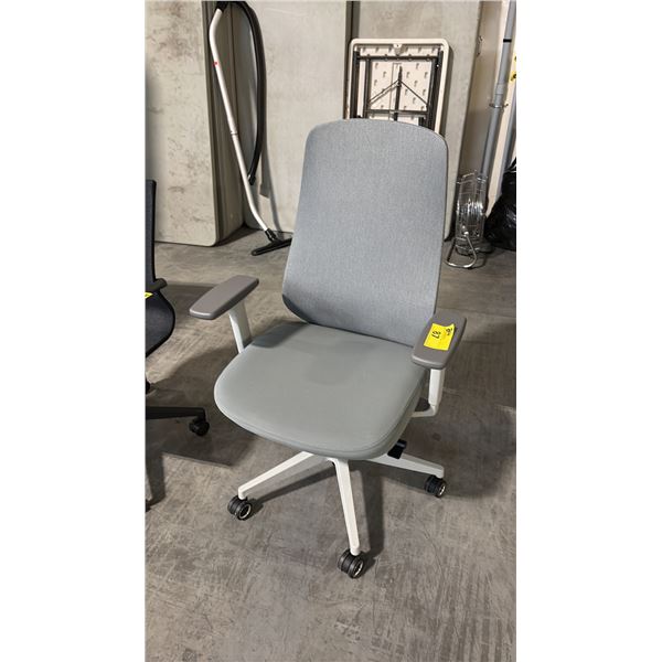 GREY DEMETER MID-BACK TASK CHAIR