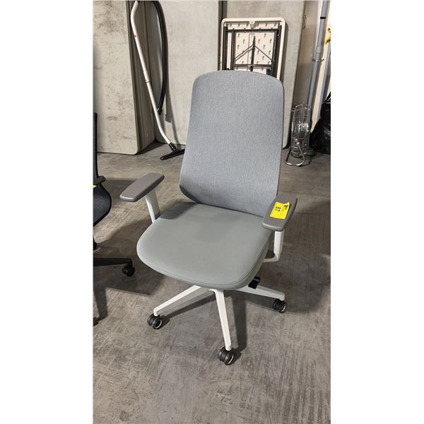 GREY DEMETER MID-BACK TASK CHAIR