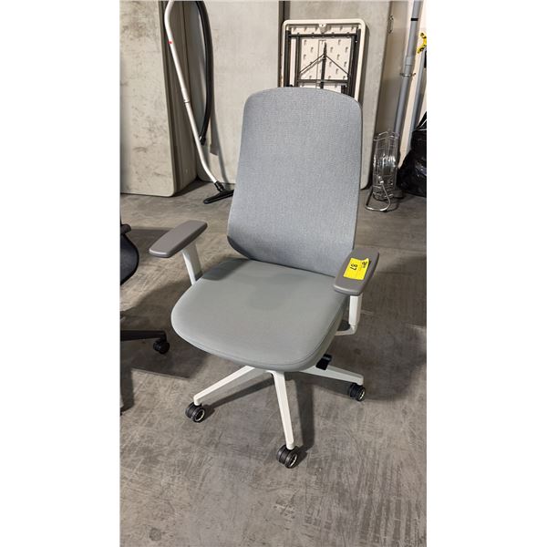 GREY DEMETER MID-BACK TASK CHAIR