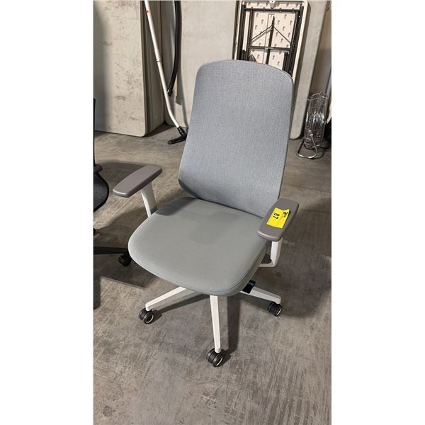 GREY DEMETER MID-BACK TASK CHAIR