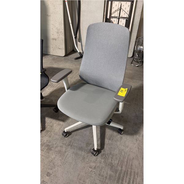 GREY DEMETER MID-BACK TASK CHAIR