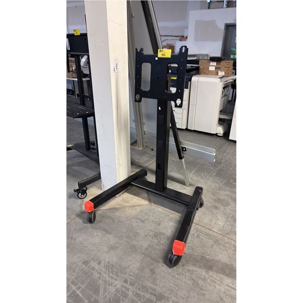 BLACK MOBILE TV STAND