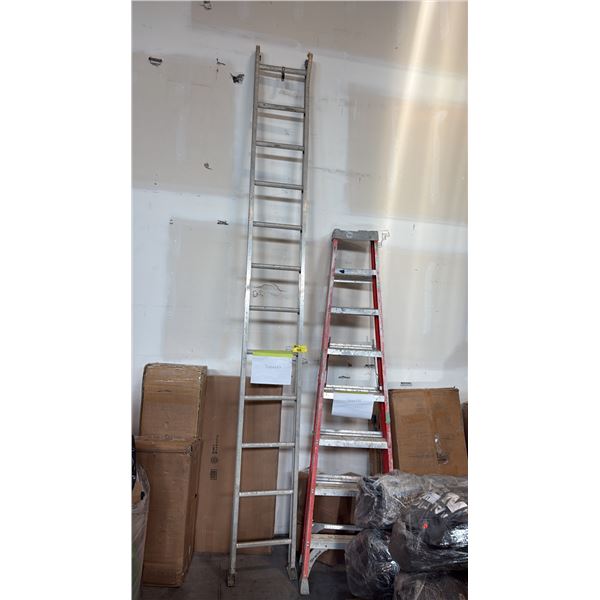 1 10" AND 1 7' FOLDING LADDER