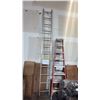 Image 1 : 1 10" AND 1 7' FOLDING LADDER