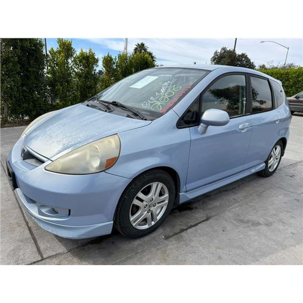 HOND FIT 2008 O/S-T SMOG-2 DAYS