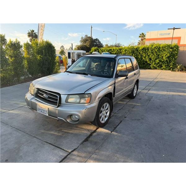 SUBA FORESTER  2005 APP  DUP/T-DON