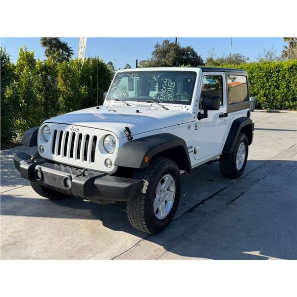 JEEP WRANGLER 2015 O/S-WAIT/TITLE
