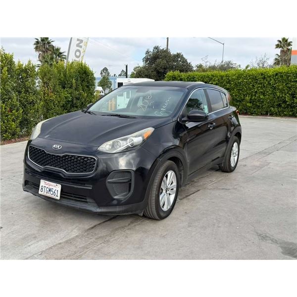 KIA SPORTAGE 2018 T-REPO 2 DAYS